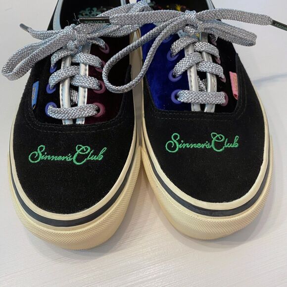 NEW Vans Vault OG Authentic Las Vegas LX X Sinner's Club Sneakers US Size 5.5 - Picture 4 of 11